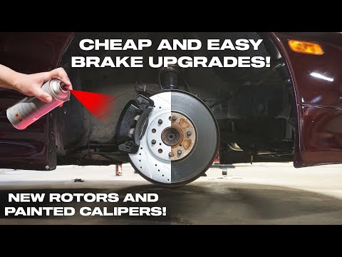REFRESHING THE SOARER'S BRAKES! New Rotors and Painting the Calipers!