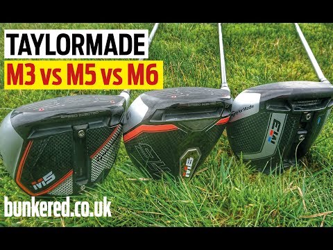 TaylorMade M3 vs M5 vs M6 drivers
