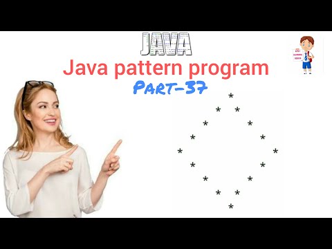 Java Pattern Program Part 37 Easy Learning Genius