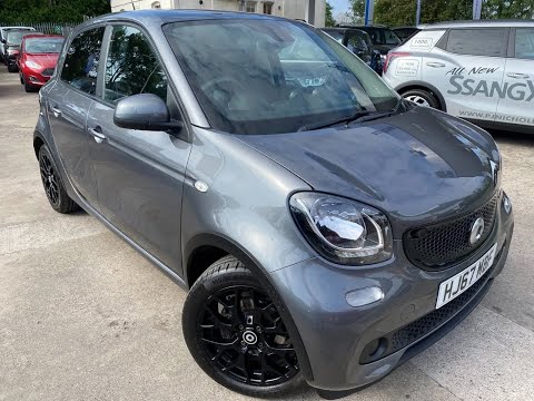 2017 67 smart forfour 0.9 Turbo Prime Sport Premium 5dr Automatic 15K miles with SatNav