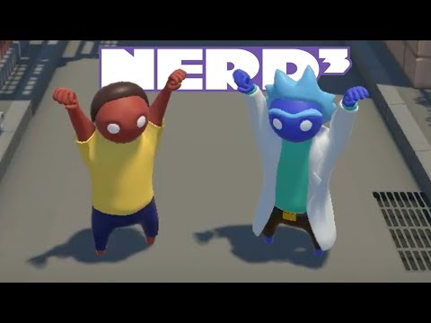 Nerd³ Beats Up Ashens - Gang Beasts - 21st Nov 2017