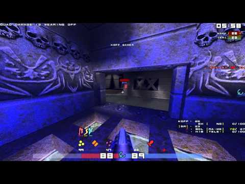 Quake 1/QuakeWorld: Hib & Goljat VS Eh & Gamer dm2 2on2 SR vs KOFF