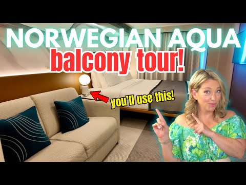 Thumbnail for Balcony Cabin Tour on Norwegian Aqua | CruiseTipsTV