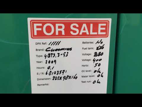 DPX Power : Cummins C33D5 - 33 kVA Generator - DPX-11111