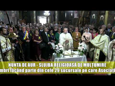 2022 09 29   Partea I Nunta de Aur   Slujba religioasă de mulțumire