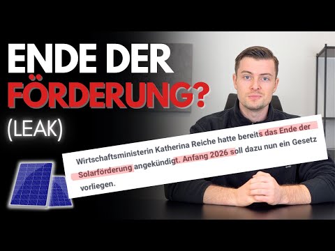 "Aus" der Einspeise-Vergütung: Termin für Ende der Solarförderung sickert durch!
