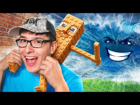 Roblox Escape Tsunami for Brainrots IN Real Life..