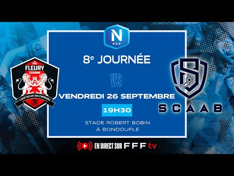 J8 I FC Fleury 91 vs SC Aubagne AB en replay I National FFF 2025-2026