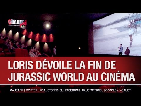 Loris dévoile la fin de Jurassic World au cinéma - C’Cauet sur NRJ