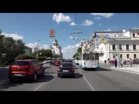 Summer Drive in Yekaterinburg with Commentary