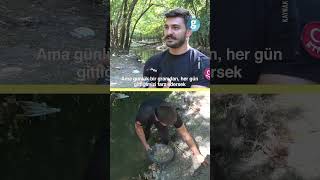 Derelerden her gün 5 gram altın çıkarıyor