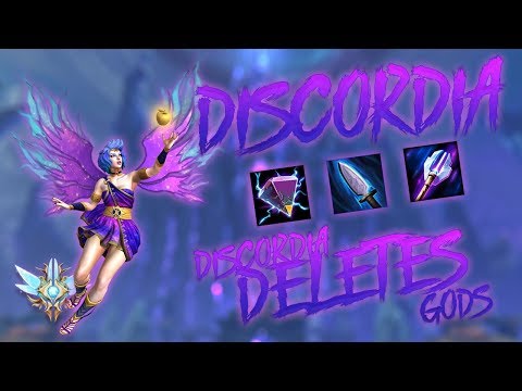 DISCORDIA | GM Midlane | Discordia DELETES Gods! | Smite Season 6