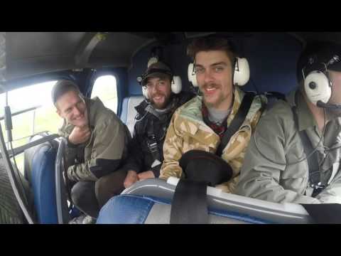 Flying from Kilpisjärvi to Käsivarsi Wilderness Area Landing