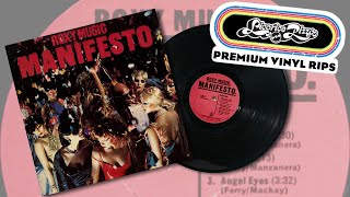 Roxy Music - Cry, Cry, Cry - vinyl rip - Manifesto (PRC) - George Piros (@TGP)  - needle drop