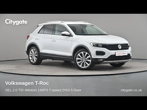 Volkswagen T-Roc - SEL 2.0 TSI 4Motion 190PS 7-speed DSG 5 Door - Citygate Volkswagen Watford