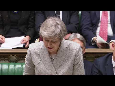 British Prime Minister Theresa May faced criticism from lawmakers Thursday as she sought to portray a draft agreement on a post-Brexit relationship with the EU as a "good deal for our country." (Nov. 22)