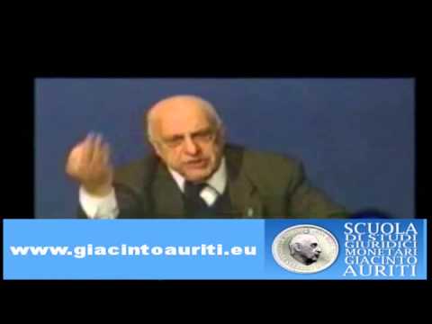 Proprietà Popolare della Moneta - prof. Giacinto Auriti