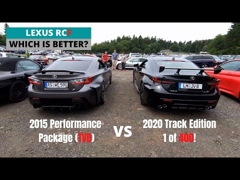 Comparing Track Edition RCF To My Modified Lexus RCF