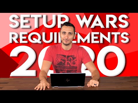 How to enter Setup Wars  - Updated 2020