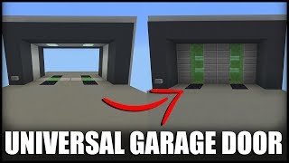 How to Make a Garage Door in Minecraft (Works on E
