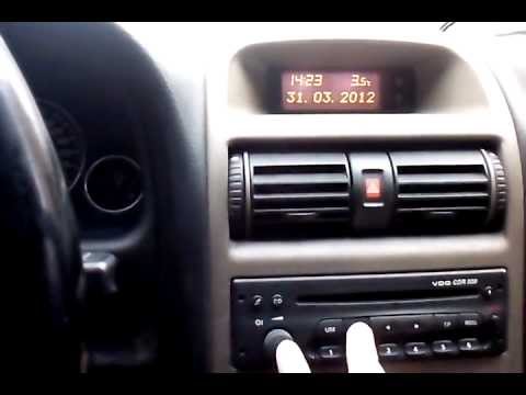 comment debloquer autoradio opel zafira