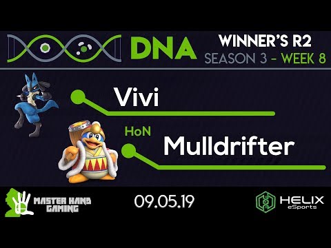 DNA S3:W8 - Vivi (Mewtwo, Lucario) Vs. HoN | Mulldrifter (King Dedede) - Winner's R2