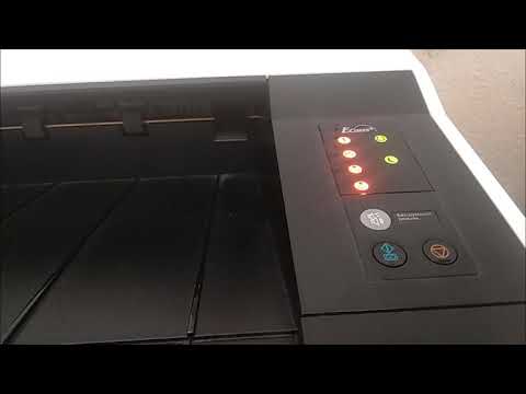 Сброс ошибки 'Мало Тонера' на Kyocera ECOSYS 2335D