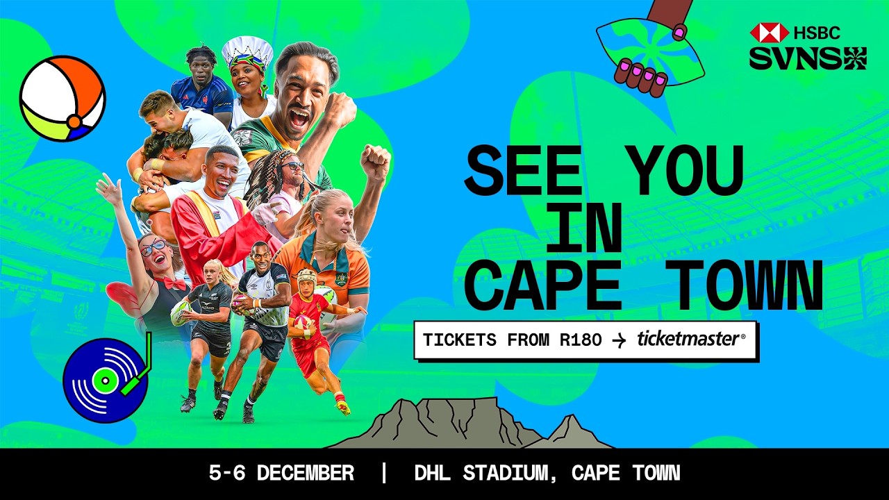 HSBC SVNS Cape Town Cape Town's biggest party is back | 5 - 6 December 2026