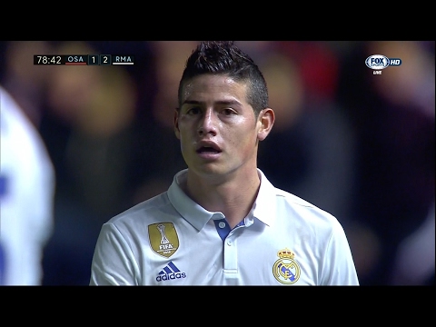 James Rodriguez vs Osasuna Away HD (11/02/2017) by JamesR10™