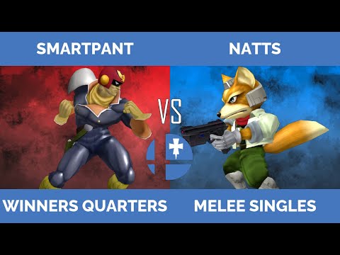 RogaSmash 192: SSBM Winners Quarters - Smartpant (Captain Falcon) vs Natts (Fox)