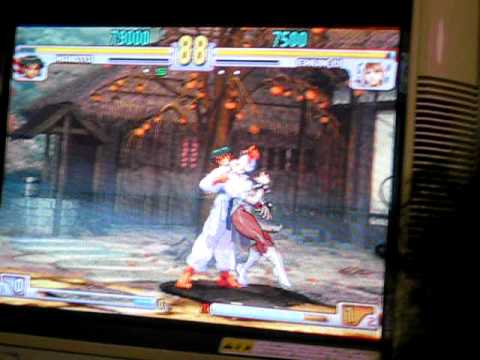 SFIII: 3rd STRIKE SBO TOUGEKI QUALIFIERS 2010: SEXTARO'S MAKOTO  IN ACTION @ DENJIN ARCADE