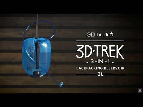 Bukłak Gregory 3D Hydro Trek 3L - mėlyna video