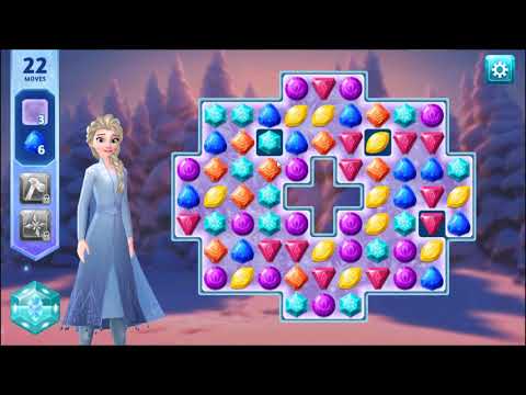 Disney Frozen Adventures Level 12 - NO BOOSTERS ❄️👸⛄ | SKILLGAMING ✔️