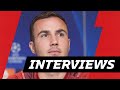 'We will give EVERYTHING to qualify for the CHAMPIONS LEAGUE' ? | INTERVIEWS Götze & Schmidt