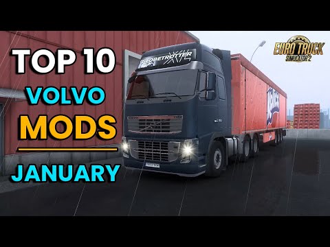 TOP 10 BEST REALISTIC VOLVO MODS FOR ETS2 1.43 - EURO TRUCK SIMULATOR 2 MODS 2022