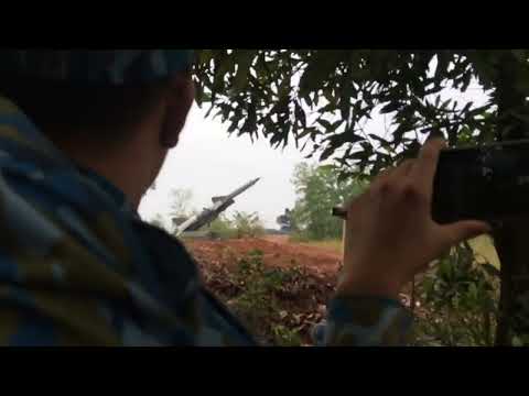 S-75 SAM Launch Vietnam