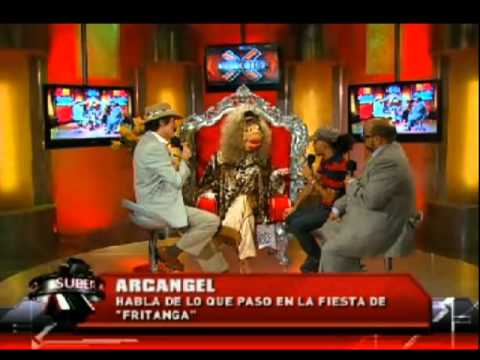 ARCANGEL habla de la fiesta de FRITANGA