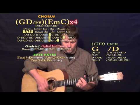 A Little Too Much (Shawn Mendes) Guitar Lesson Chord Chart with TAB Capo 4th