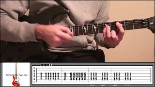 Blink 182 - Cacophony part 2 best guitar lessons tabs INTRO RIFF VERSE CHORUS INTERLUDE BRIDGE