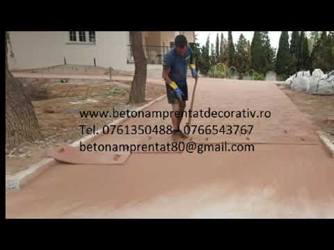 Beton Amprentat Valea Calului -Argeș Tel.0761350488 -0766543767