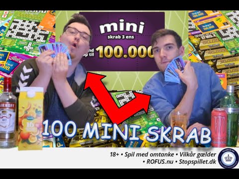 VI VINDER 1 000 000KR VED LOTTO SKRAB