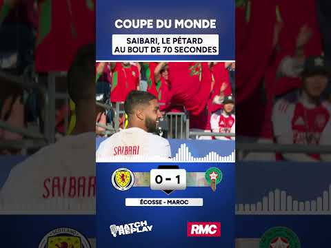Écosse 0-1 Maroc : Les Lions de l'Atlas confirment, les Comms RMC