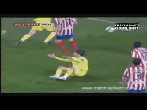 Villareal - Atletico Madrid 2-1 [HD] Full Highlights All Goals 17/04/2010