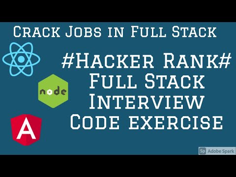 Hacker Rank Full Stack React Code Example 02