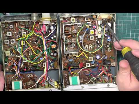 Midland 2001 CB27/81 UK FM CB radio  - service alignment & microphone repair