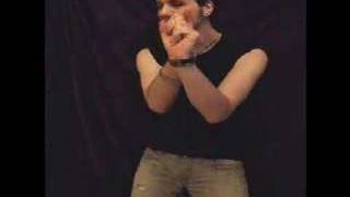 ani difranco&#39;s &#39;make me stay&#39; in sign language