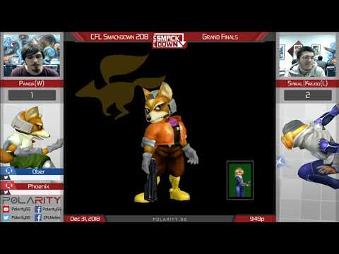 CFL Smackdown Melee 208 - Panda (Fox) vs. SC | Krudo (Sheik) Grand Finals