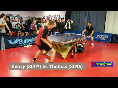 U2100 Qtr. Finals: Henry (2007) vs Thomas (2096, lefty) at Swan Warriors Open on 2018-11-18