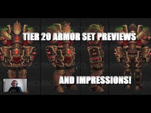 World of Warcraft Legion Tier 20 Preview! First Impressions!