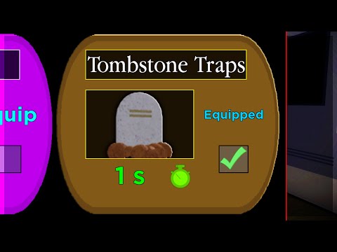 How To Unlock TOMBSTONE TRAPS! NEW SECRET PIGGY TRAP.. (Piggy Halloween Event New Update)